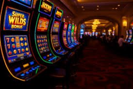 Antarmuka permainan Bonanza Gold di kingslot96 menampilkan simbol-simbol emas dan fitur bonus